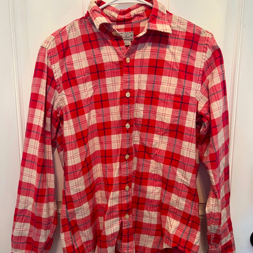 J. Crew Woven Button Down Shirt
